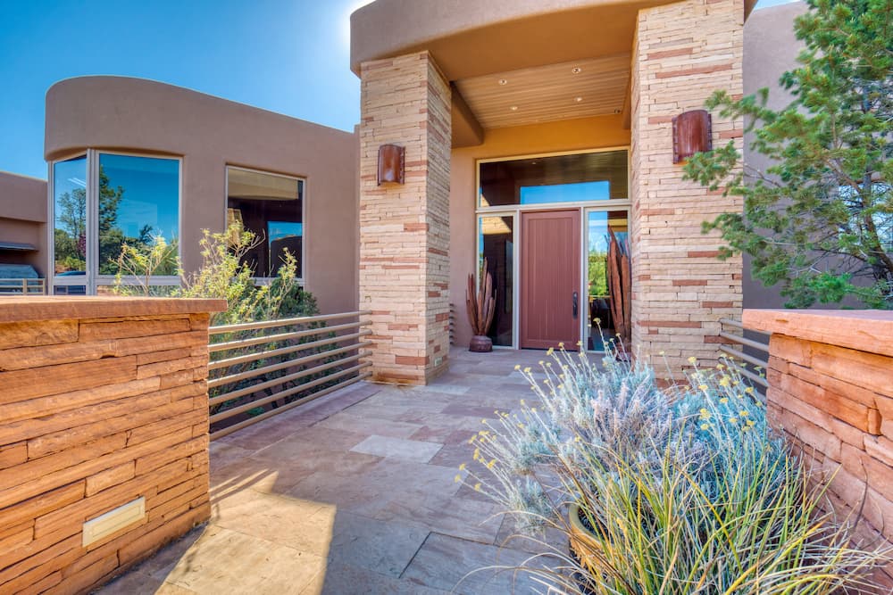 entrance of a home